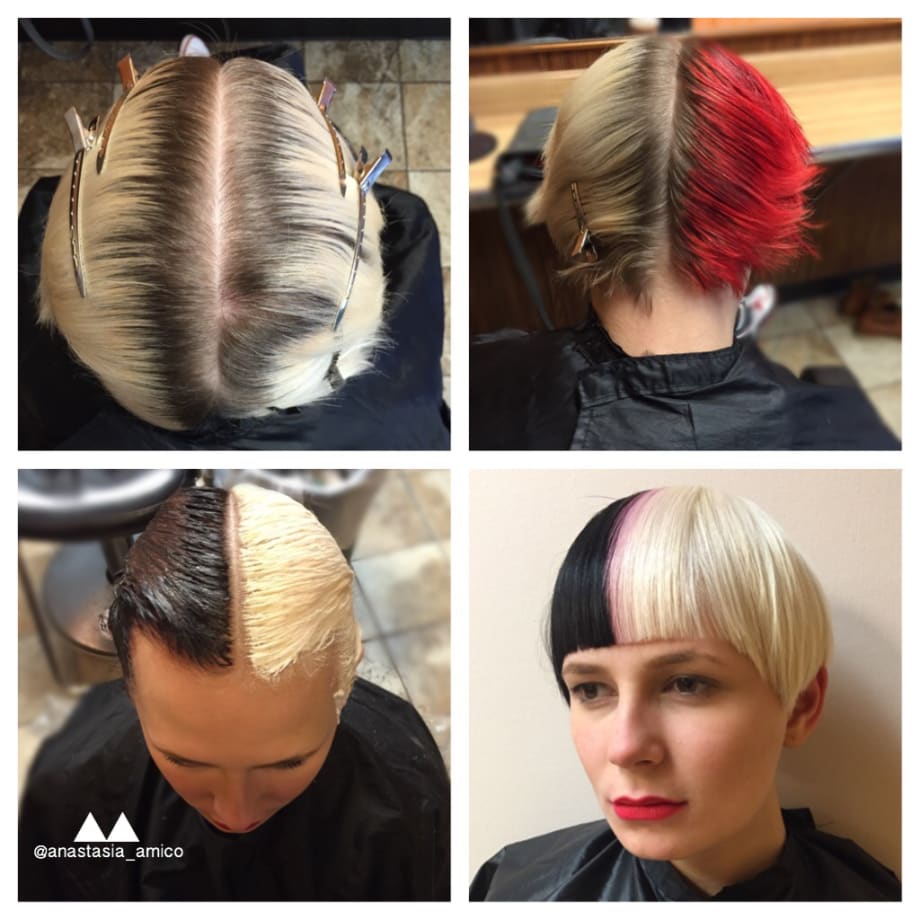 Neopolitan Slush with Blush: From Old Blonde to Black Bomb