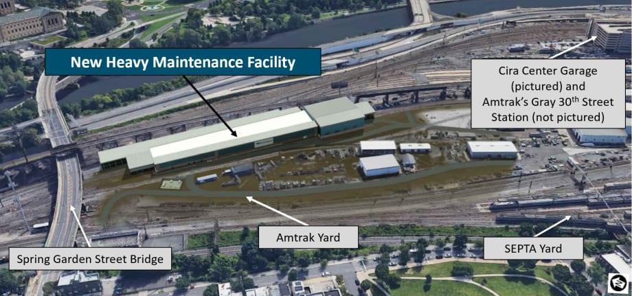 Amtrak Awards Contract for Upgrades in Philadelphia