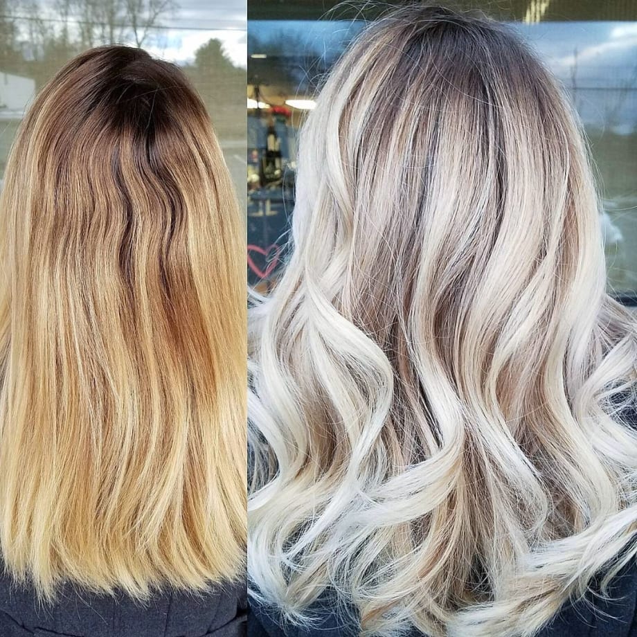 MAKEOVER: Going Bright and Icy With Lots Of Contrast