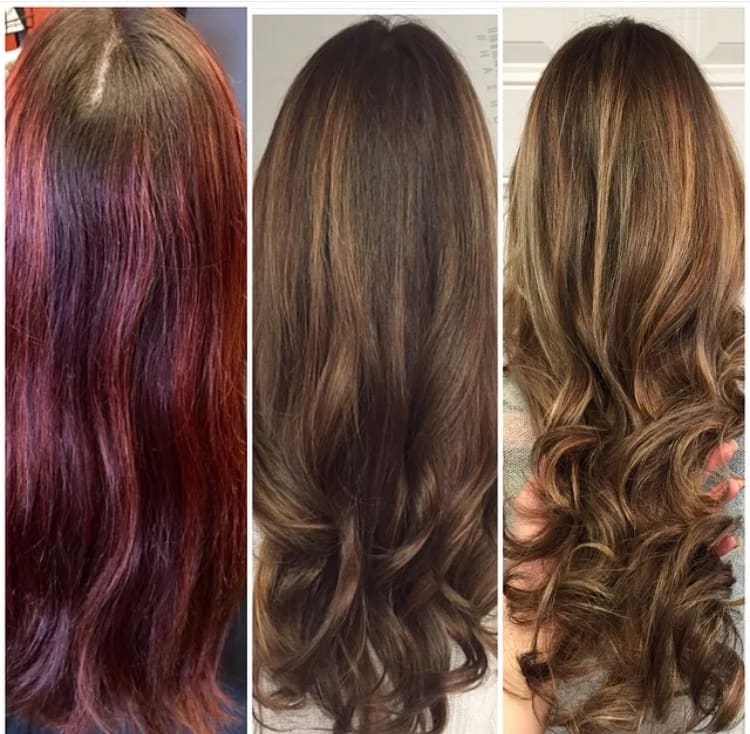 TRANSFORMATION: Faded Red To The Perfect Sombre