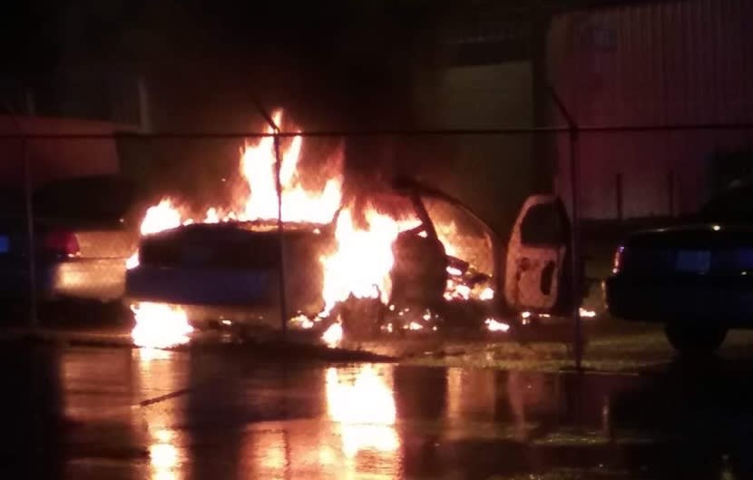 SC Sheriff’s Vehicles Burned in Apparent Arson