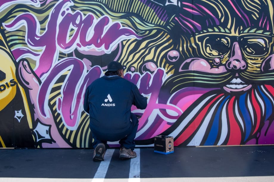 Andis Brighter Community Series Debuts Second Mural Installation in Venice Beach