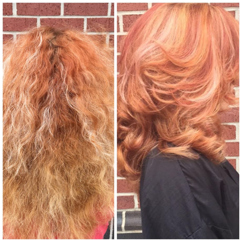 COLOR CORRECTION: She Let Me "Play" With Her Hair