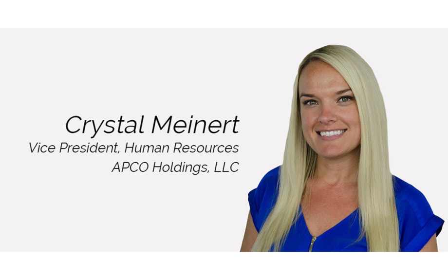 APCO Holdings, LLC, Promotes Crystal Meinert to Vice President, Human Resources