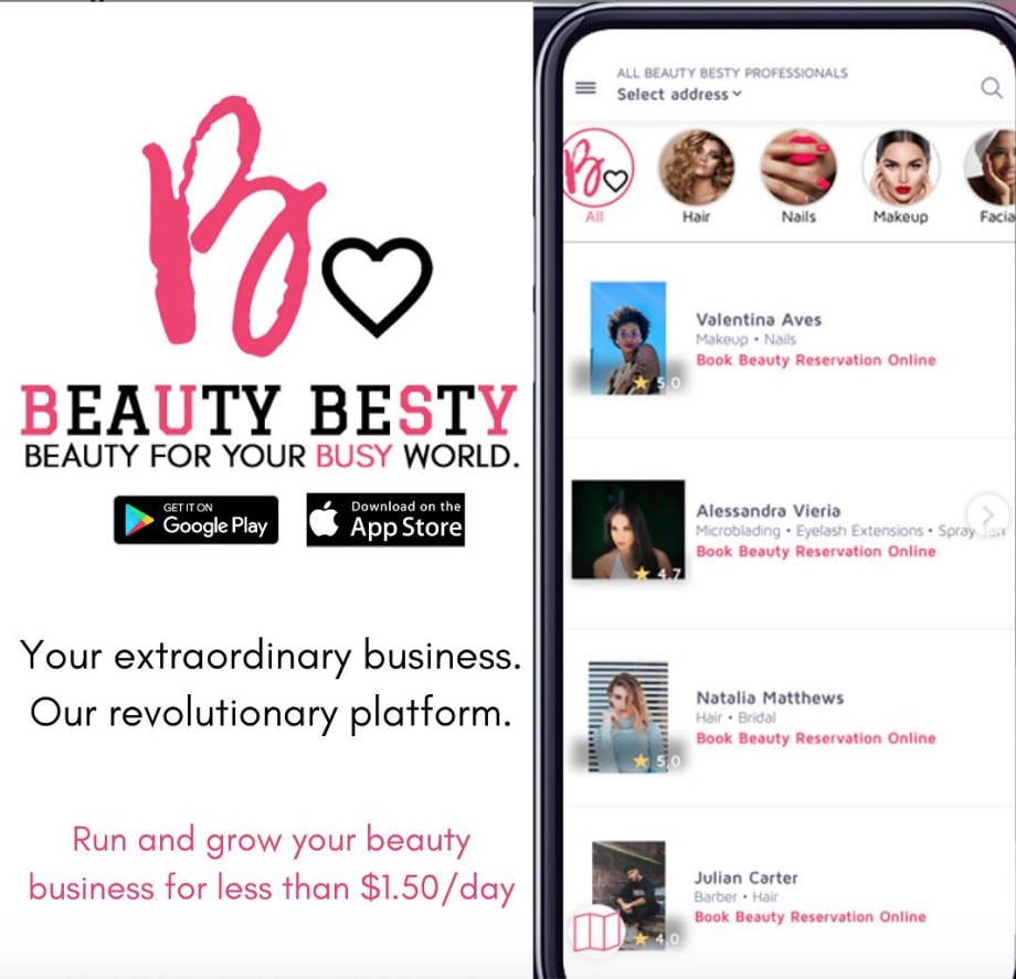 Beauty Besty App Can Help Canadian Beauty Pros 