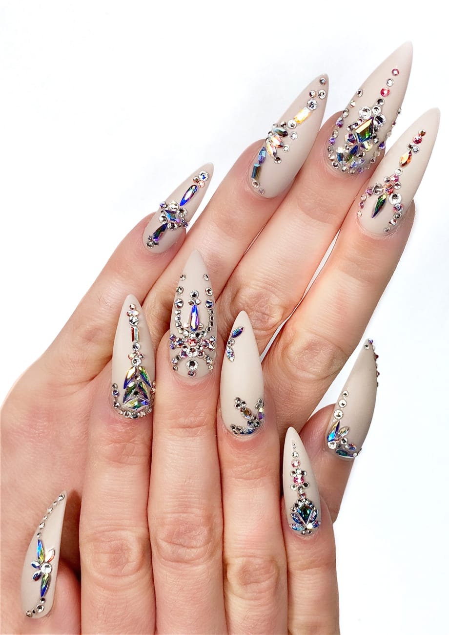 NTNA S. 7 Pre-Challenge 2: Jewelry Nail Art (April)