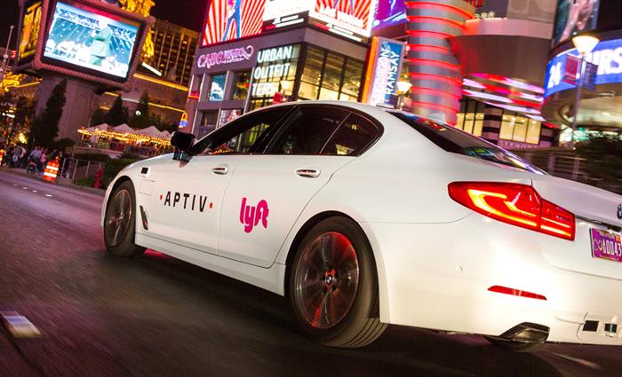 Lyft, Aptiv to Offer Semi-Autonomous Rides at CES