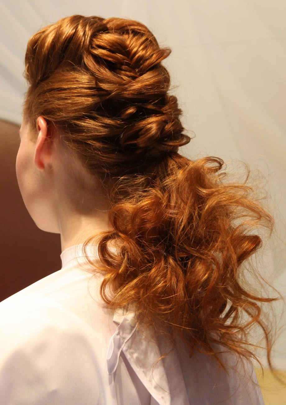 HOW-TO: Braided Pompadour & Ethereal Ponytail by Aquage