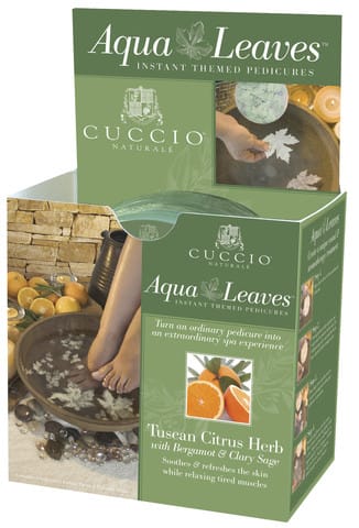 Cuccio Naturale Tuscan Citrus Herb Pedicure Products