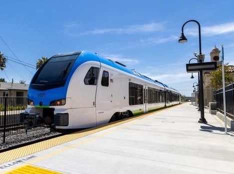 California's Arrow Commuter Rail Line Begins Service