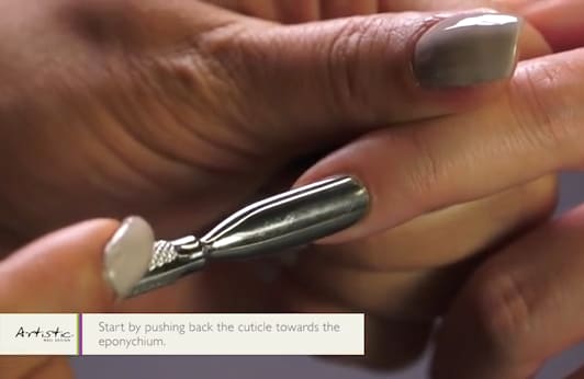 Manicure & Prep With Artistic Colour Gloss