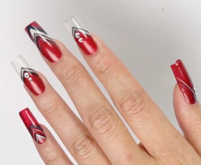 Artistic Nail Design Holiday Nail Tutorial