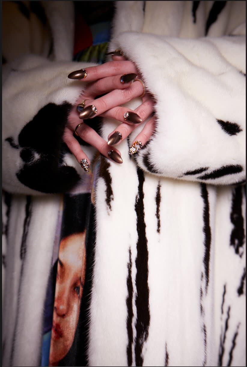 Artistic Nail Design Sponsors Edward Crutchley Show