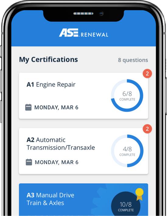 ASE Renewal App: An Ongoing Opportunity to Learn
