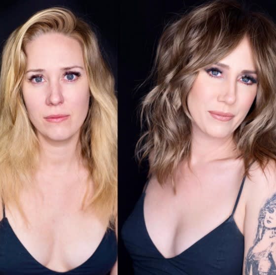 Lockstitch Foilayage: The Sewing Inspired Balayage Technique by @ashleenormanhair