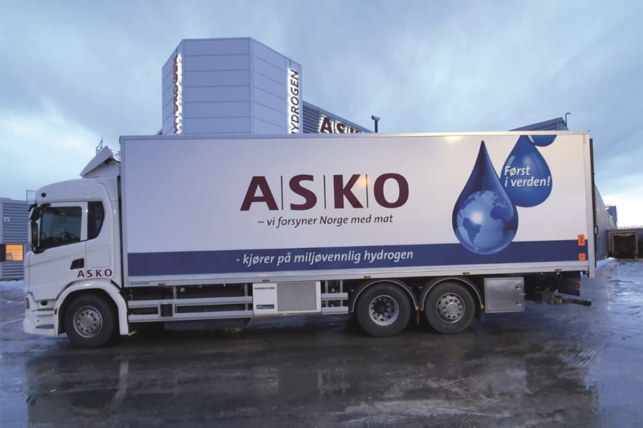 Norwegian Grocer Tests Cummins Hydrogen Modules