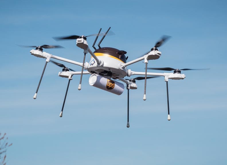 UPS Tests Drone for Commercial Delivery