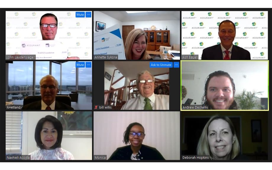 Assurant Donates $25,000 for NADA Foundation’s Emergency Relief Fund at NADA Show