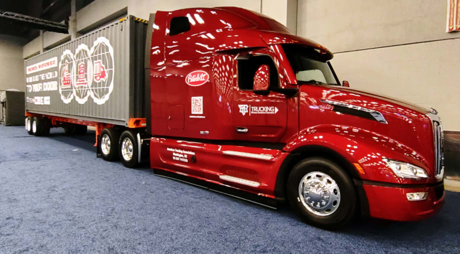 ATA Image Truck Focused on Intermodal Transportation 