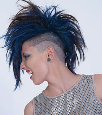 4 Edgy Styles: Mohawk, Pompadour & Undercut, Asymmetrical Pixie