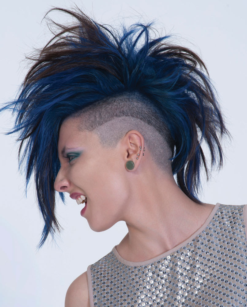 4 Edgy Styles: Mohawk, Pompadour & Undercut, Asymmetrical Pixie