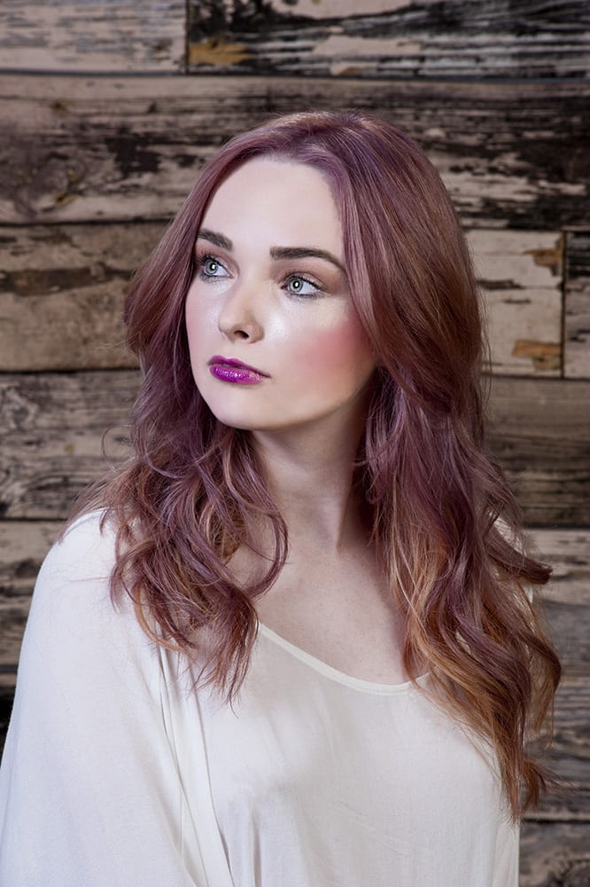 Two Looks: Whimsical Texture and Rose Gold & Violet Dimensional Color - Get the Formulas!