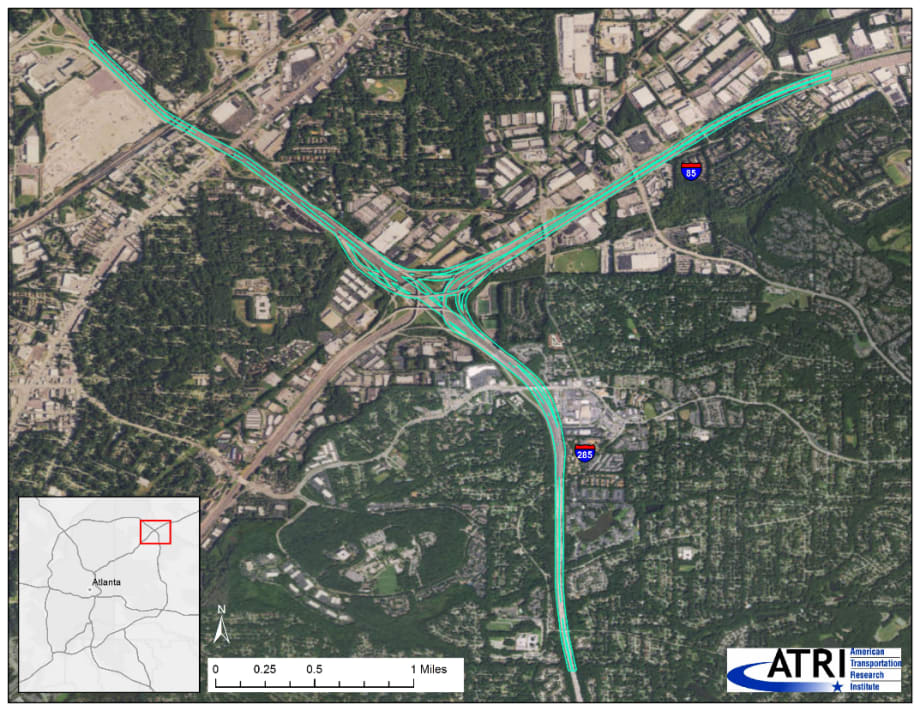 12% of Interstate Miles Cause 89% of Traffic Congestion, ATRI Study Says