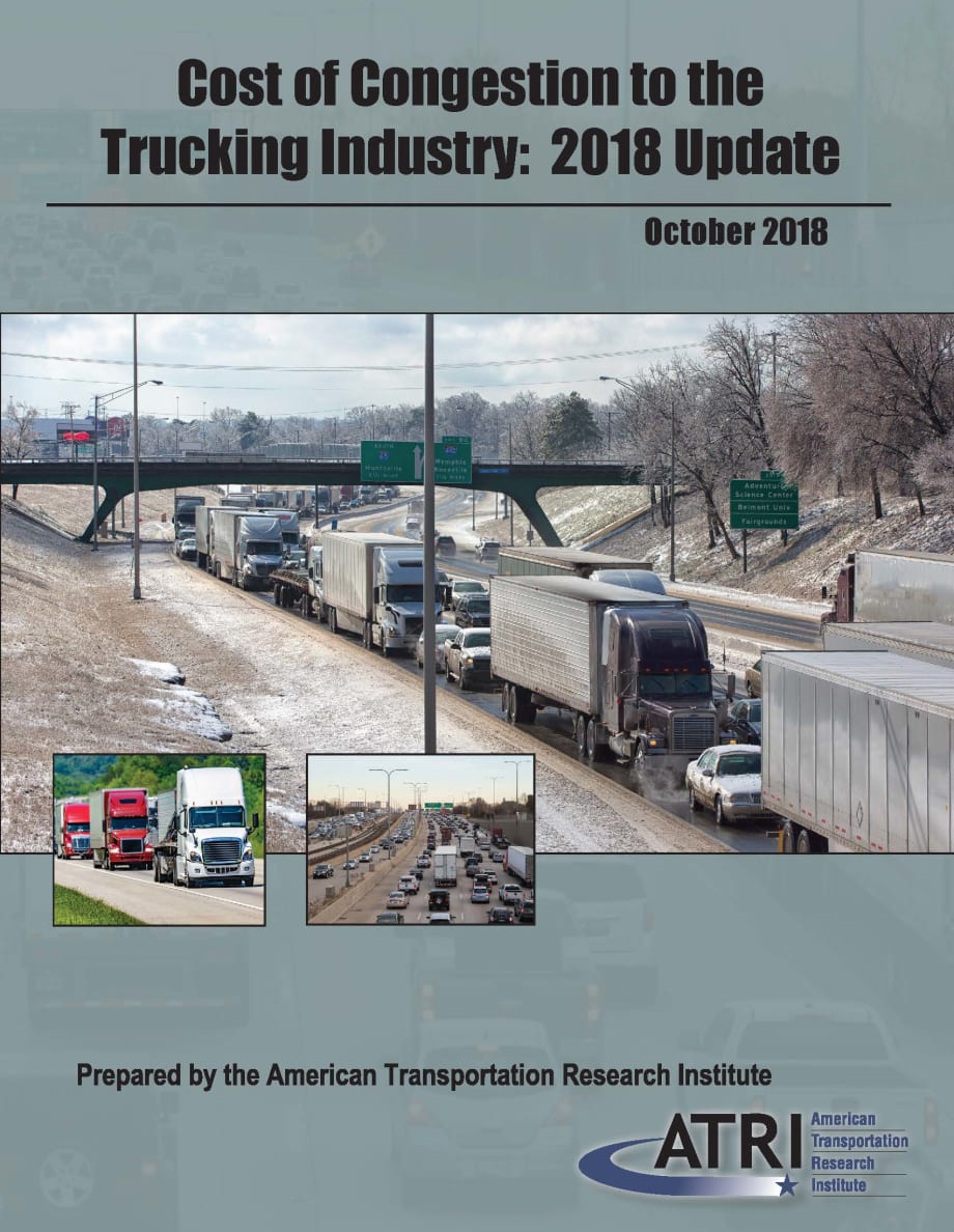 ATRI: Congestion Costing Trucking $74 Billion a Year