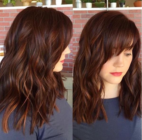 Spicy Auburn Color with Dimension and Shine