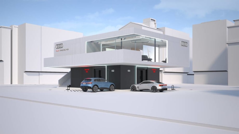 Audi Pilots Luxury Concept for Quick EV Charging