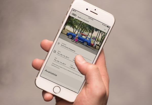 Audi Launches On-Demand Carsharing Program in UK
