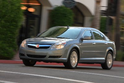 2007 Saturn Aura Certified as Qualified Hybrid Vehicle