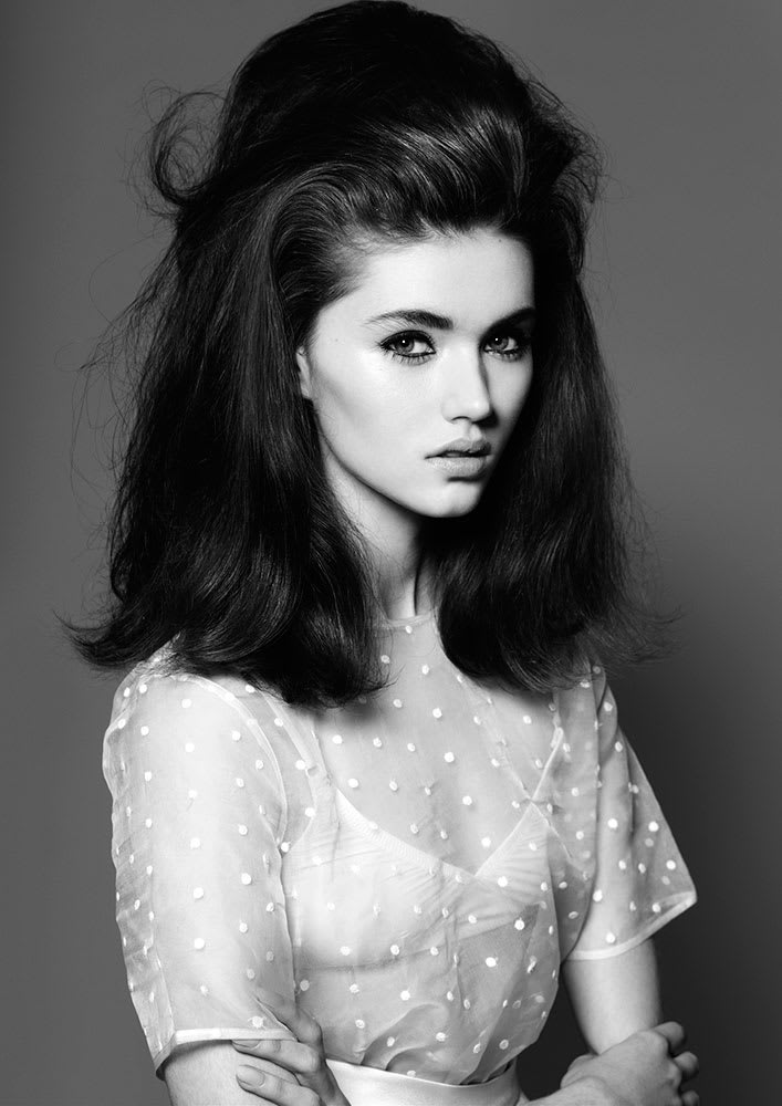 COLLECTION: Structured Yet Wild 'Supermodel' Hair by Frank Apostolopoulos