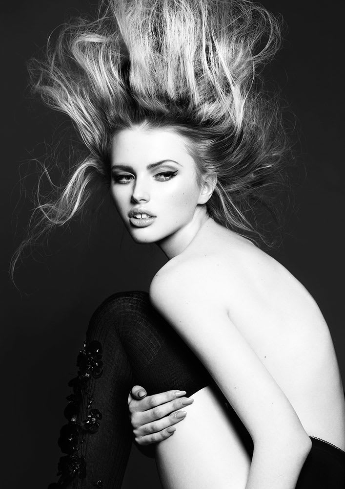 COLLECTION: Structured Yet Wild 'Supermodel' Hair by Frank Apostolopoulos