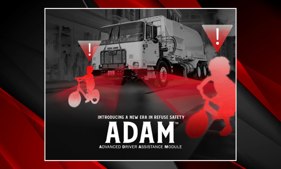 Autocar Upgrades ADAS for Refuse Truck Safety