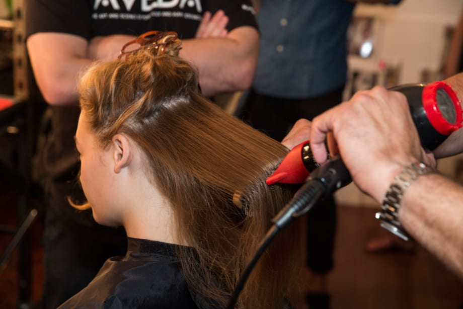 NYFW How-To: Knotted Ballerina Bun by Aveda for Novis