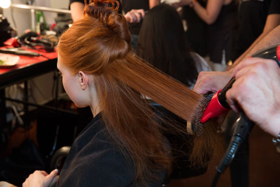 NYFW How-To: Knotted Ballerina Bun by Aveda for Novis