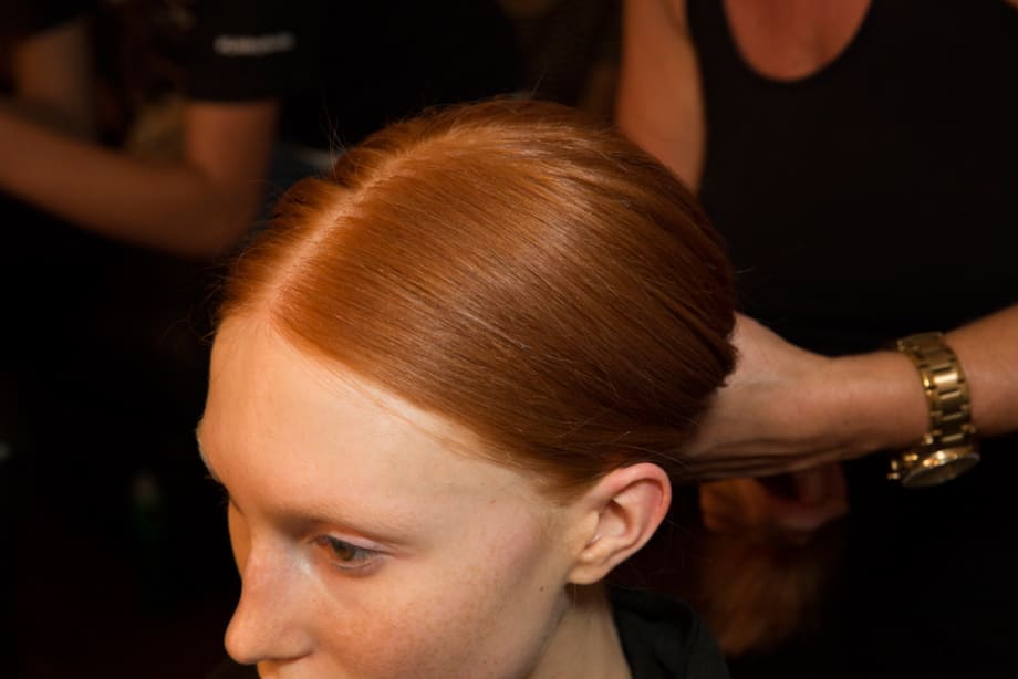 NYFW How-To: Knotted Ballerina Bun by Aveda for Novis