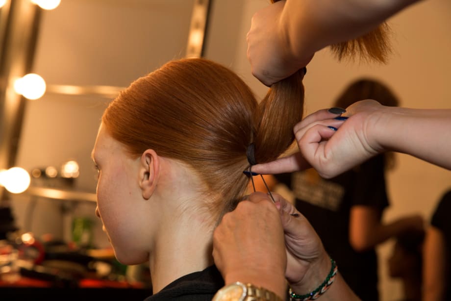 NYFW How-To: Knotted Ballerina Bun by Aveda for Novis