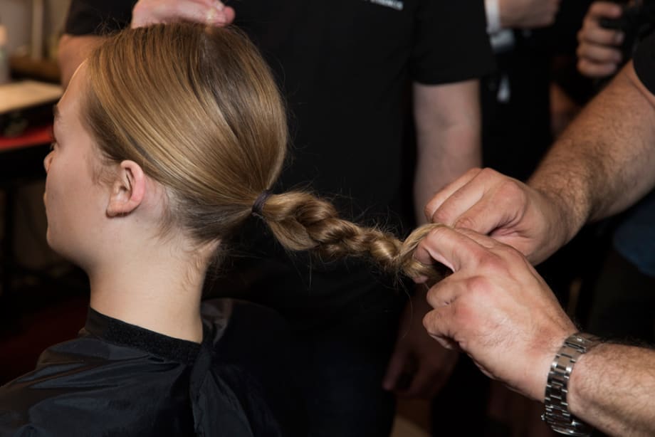 NYFW How-To: Knotted Ballerina Bun by Aveda for Novis