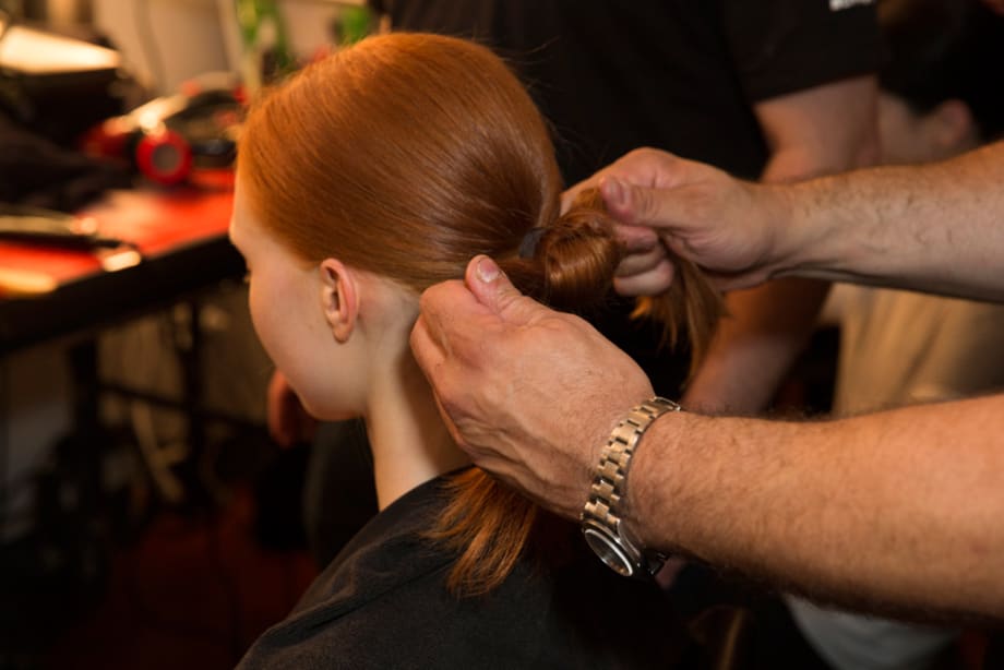 NYFW How-To: Knotted Ballerina Bun by Aveda for Novis