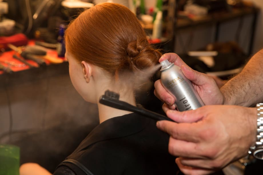NYFW How-To: Knotted Ballerina Bun by Aveda for Novis