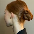 NYFW How-To: Knotted Ballerina Bun by Aveda for Novis