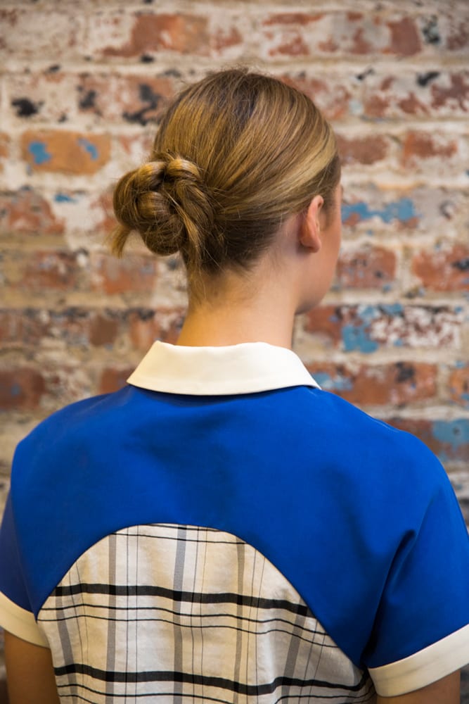 NYFW How-To: Knotted Ballerina Bun by Aveda for Novis