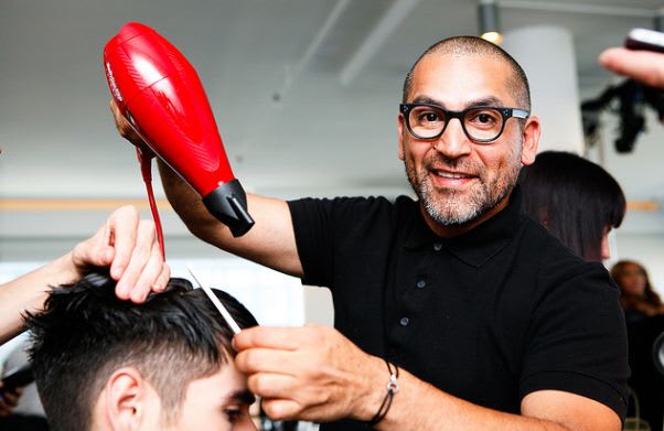 FASHION WEEK: NAHA Winner Allen Ruiz for Aveda on the Male Client