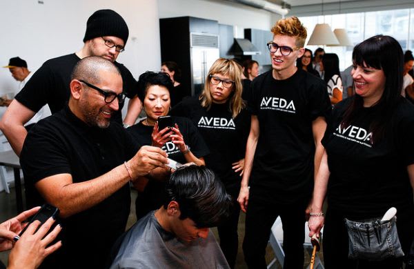 FASHION WEEK: NAHA Winner Allen Ruiz for Aveda on the Male Client