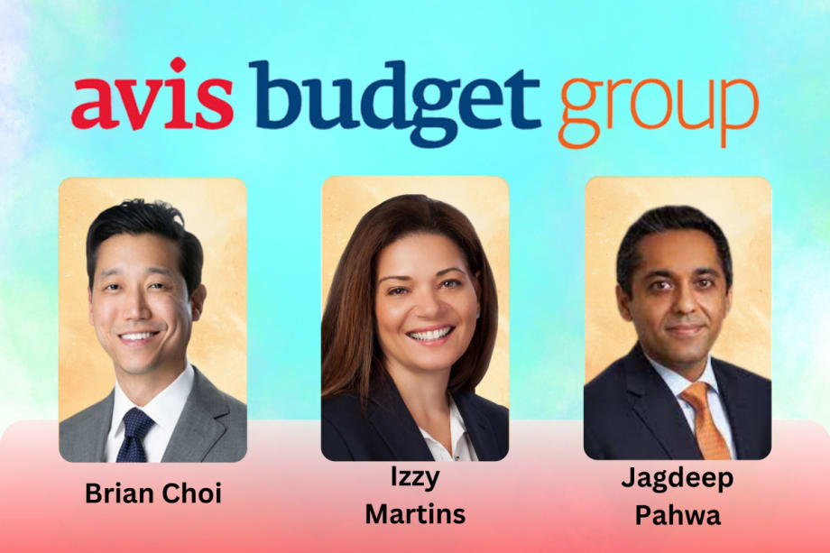 Avis Budget Group Realigns Upper Level Executives