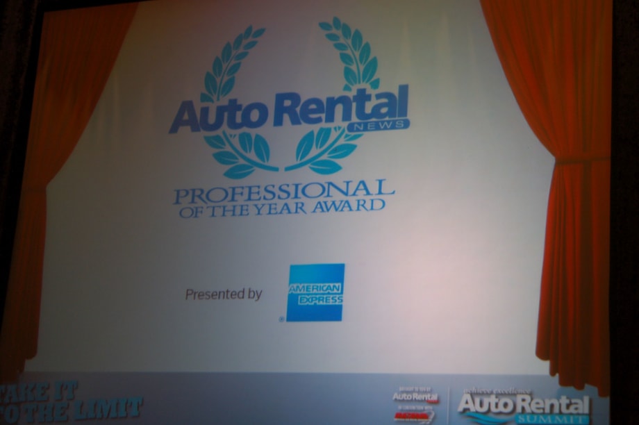 Auto Rental News Names 2015 Professional of the Year Winners