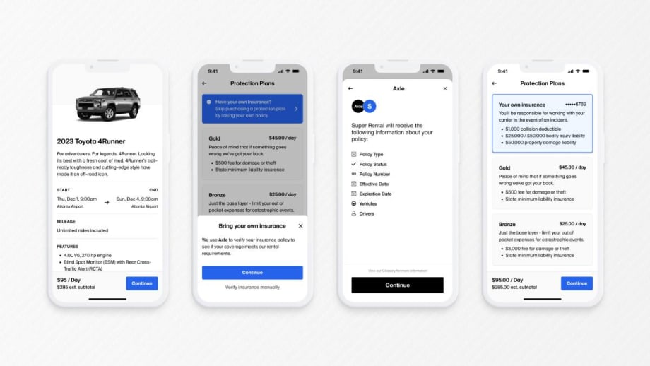 Axle, Getaround Partner to Allow Carshare Users to Apply Personal Car Insurance