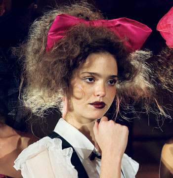 Big Brash Hair at NY Fashion Week